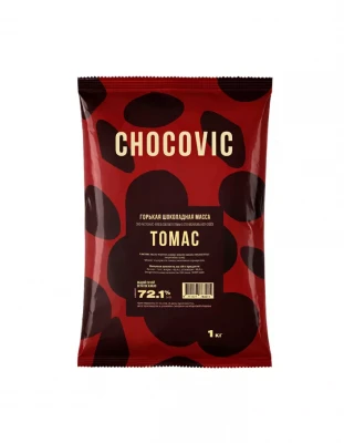 Шоколад горький ТОМАС 72,1% Chocovic 