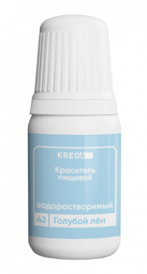 Краситель водорастворимый Prime-gel KREDA, голубой лён, 10мл