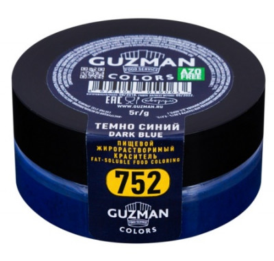 Краситель жирорастворимый GUZMAN тёмно-синий, 5г