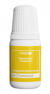 Краситель водорастворимый Prime-gel KREDA, солнечный, 10мл