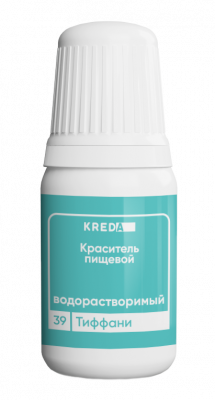 Краситель водорастворимый Prime-gel KREDA, тиффани, 10мл