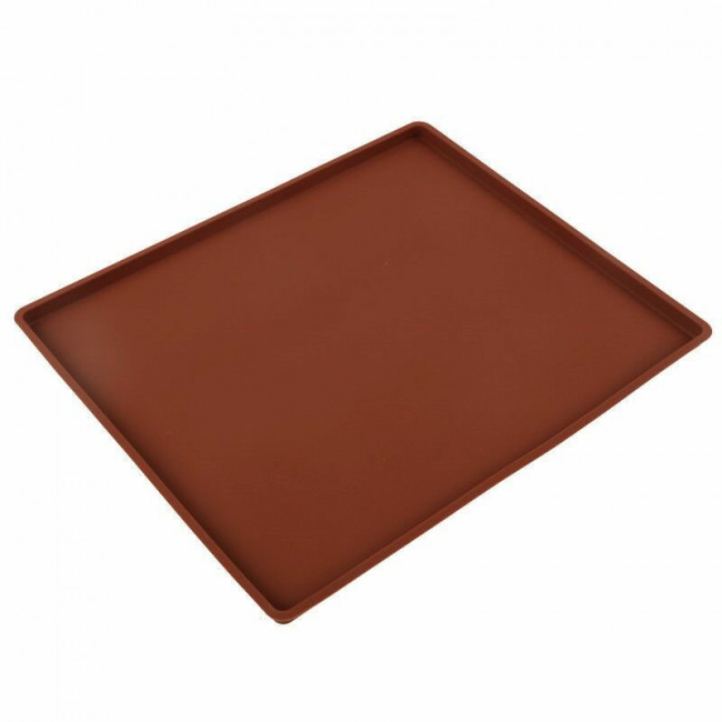 Силиконовый коврик для выпечки рулетов с бортиком, 29x39см