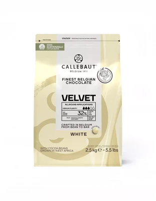 Шоколад белый VELVET 32% Callebaut 