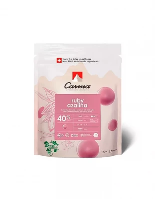 Шоколад рубиновый Azalina 40% Carma Ruby 