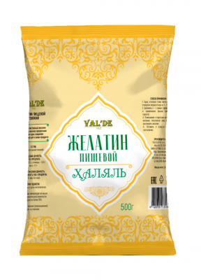 Желатин гранулированный 180 bloom Халяль VAL`DE