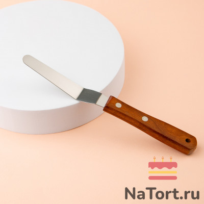 Лопатка кондитерская - палетка изогнутая, 19cм